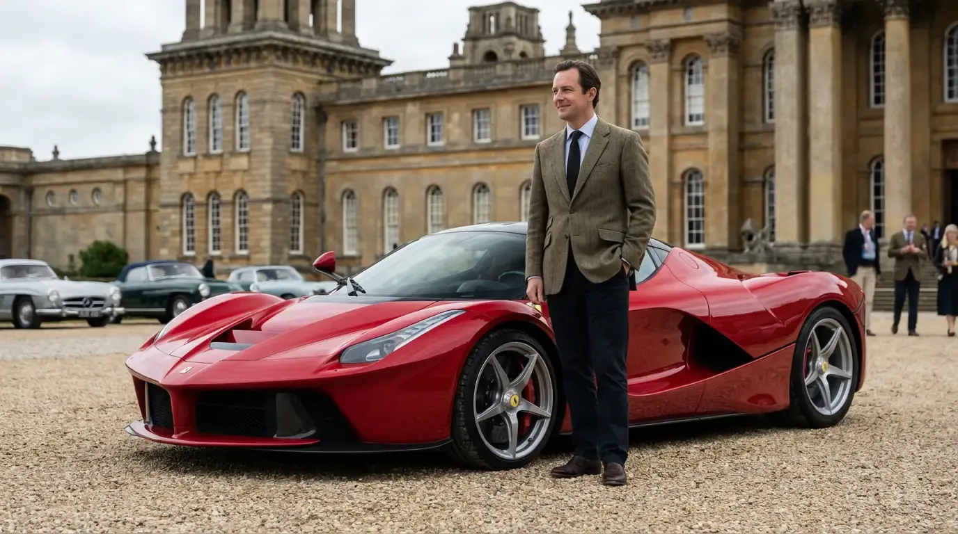 Ferrari LaFerrari for film TV car hire in Basingstoke