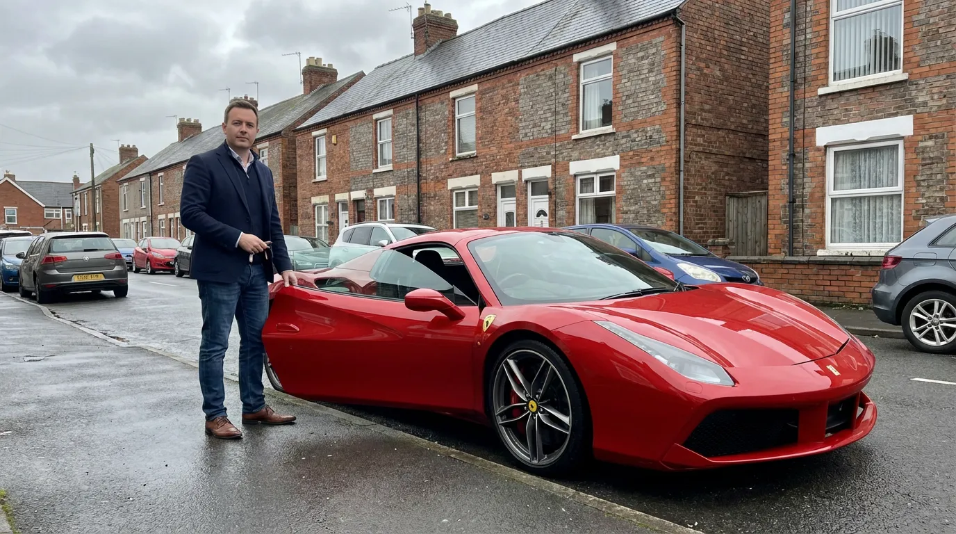 Ferrari 458 for hourly car hire in Basingstoke