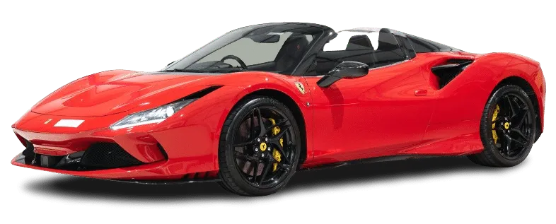 Ferrari F8 Spider for hourly car hire in Bedford