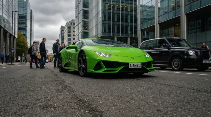 Lamborghini Huracan EVO for hourly car hire in Bristol