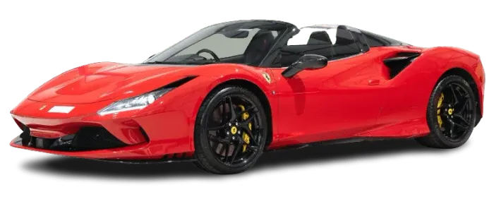 Ferrari F8 Spider for hourly car hire in Cardiff