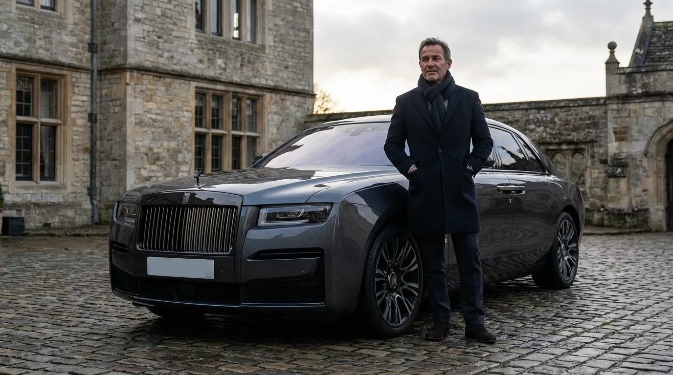 Rolls-Royce Ghost for wedding car hire in Barnsley